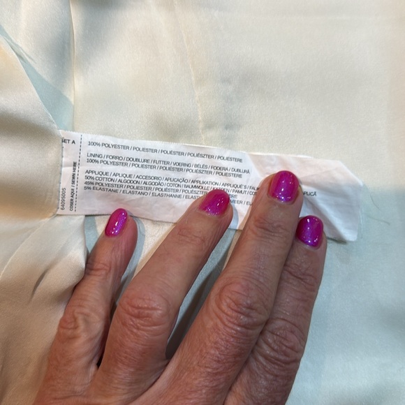 MNG suit cropped open cream blazer - Picture 7 of 13